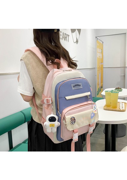 Lise Öğrencilerinin Okul Çantası 3 Parça (Yurt Dışından) modelleri