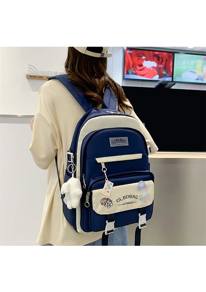 Lise Öğrencilerinin Okul Çantası 3 Parça (Yurt Dışından) modelleri