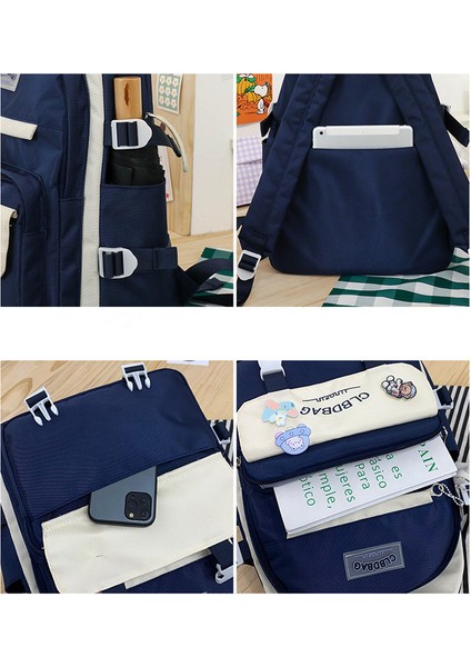 Lise Öğrencilerinin Okul Çantası 3 Parça (Yurt Dışından) indirimleri