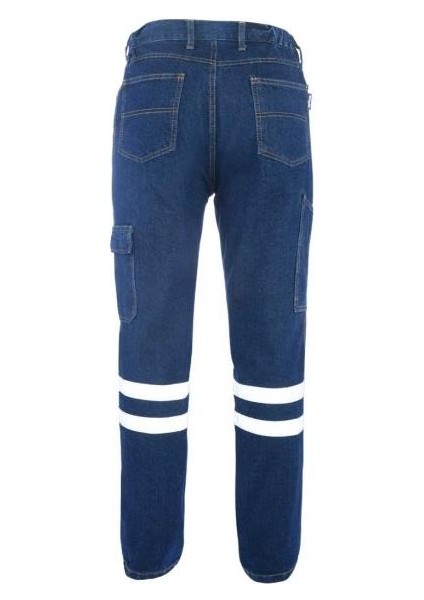 Kot Iş Pantolonu Myform 2136 Sona Denim Renk Mavi