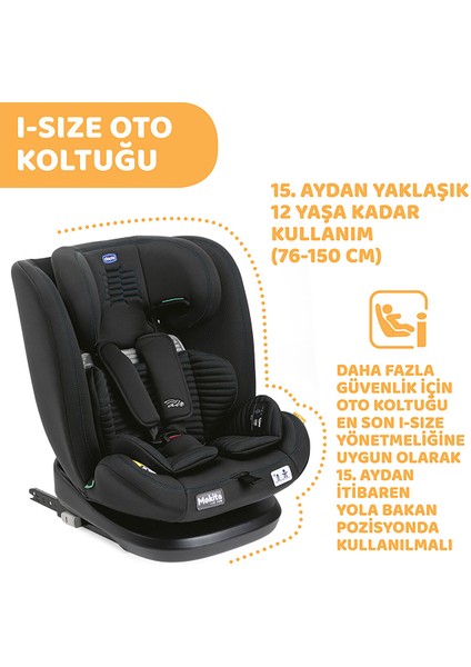 Mokita I-Size Oto Koltuğu 76-150 cm - 9-36 kg