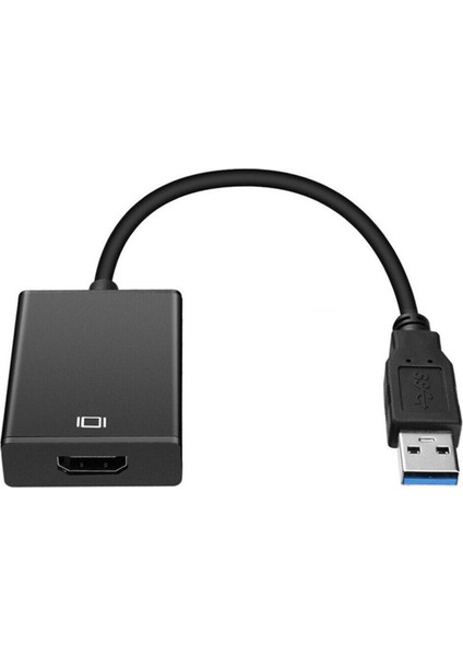 USB - HDMI Dişi Dönüştürücü Hd Adaptör Kablosu Dizüstü Bilgisayar Projektör Dönüştürücü Sürücüsü Ücretsiz (Yurt Dışından)