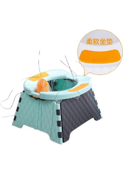 Renk Kutusunda Portatif Çocuk Tuvaleti (Yurt Dışından)