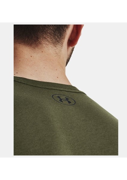 Erkek UA Sportstyle Left Chest Kısa Kollu Tişört 1326799-392 modelleri
