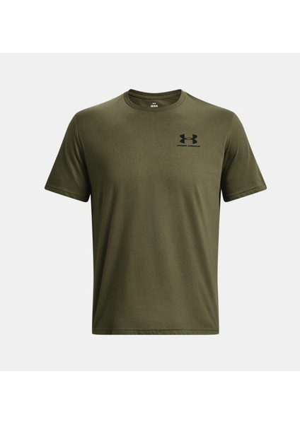 Erkek UA Sportstyle Left Chest Kısa Kollu Tişört 1326799-392 indirimleri