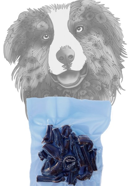 Beef Collagen Bites 100GR - Kolajen Renkli Kırpıntı 100 gr