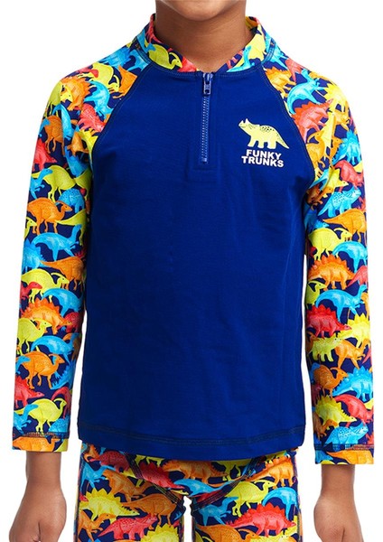 Swimmasaurus Erkek Çocuk Uv Üst Mayo, Uv Korumalı Üst