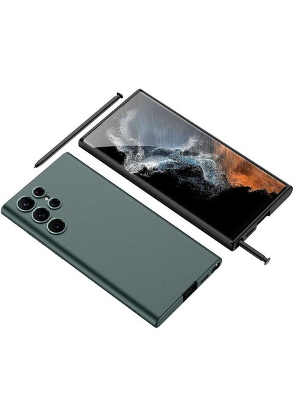 Samsung Galaxy S22 Ultra Kılıf Matte Yüzey Kamera Korumalı Slim Hard Orjinal Tam Kalıp Kapak fırsatları