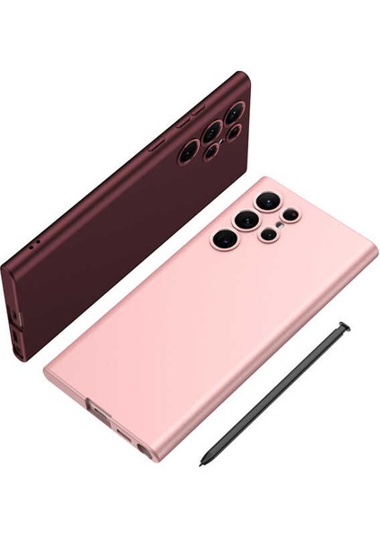 Samsung Galaxy S22 Ultra Kılıf Matte Yüzey Kamera Korumalı Slim Hard Orjinal Tam Kalıp Kapak indirimleri