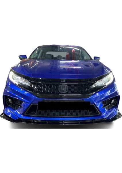 Honda Civic Fc5 (2017 - 2022) FC450 Ön Lip (Plastik)