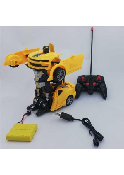 Uzaktan Kumandalı Robota Dönüşen Araba