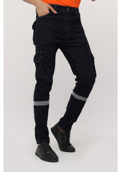 Iş Pantolonu Klasik Model Kot Likralı 6 Cepli modelleri