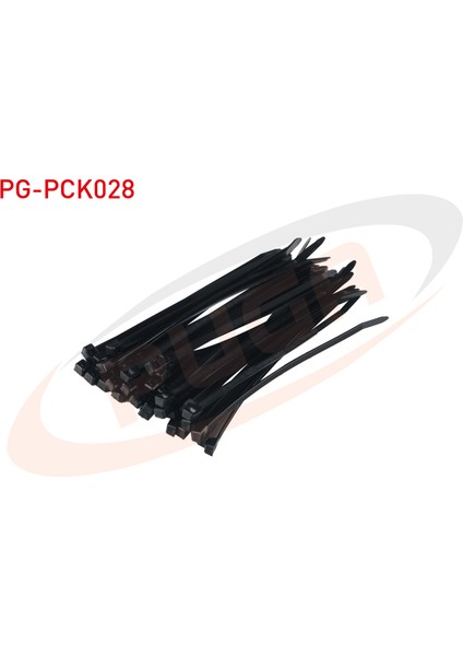 Plastık Kelepce Sıyah 4,8 x 400