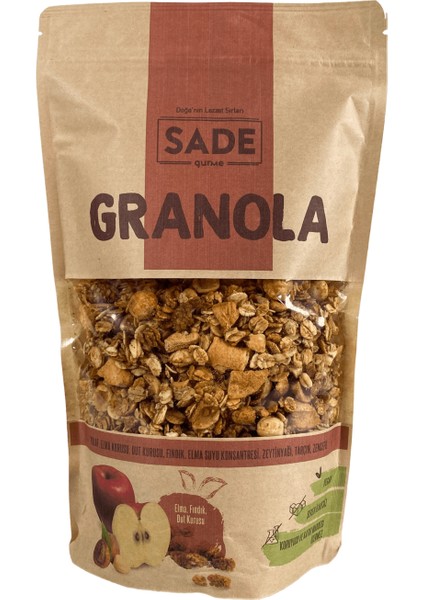 Elma-Dut Kurusu-Fındıklı Granola 360 gr