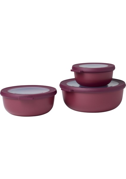 Set Cirqula Round 3 Saklama Kabı Pcs Ml