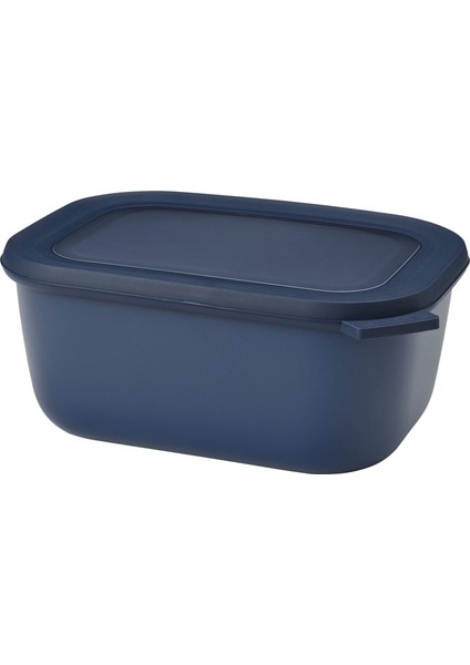Multi Bowl Cirqula Rectangular Saklama Kabı 1500 Ml- Nordic Denim