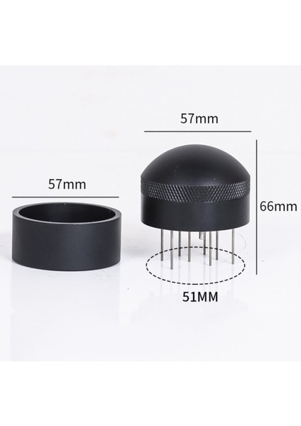 Barista Paslanmaz Çelik Latte Distribütör Kurcalama Leveer 51MM (Yurt Dışından)