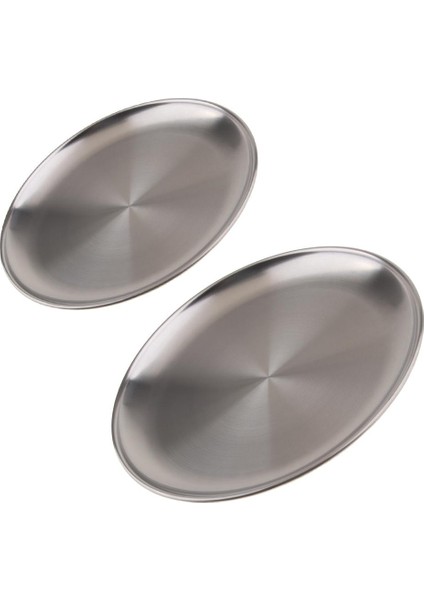 2pcs Paslanmazşı Meyve Tepsisi, .8/10.2inch (Yurt Dışından)