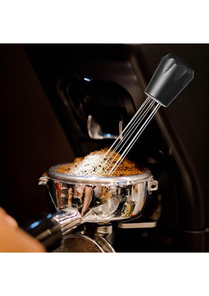 Iğne Tipi Kahve Kurcalama Distribütörü Gıda Sınıfı Malzeme Barista Ev A-Siyah (Yurt Dışından) modelleri