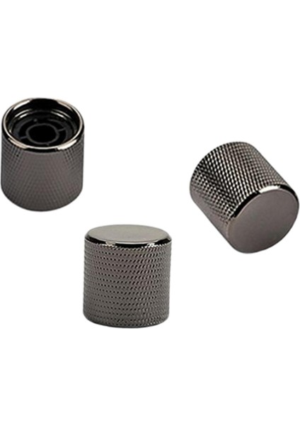 3 Elektrikli Gitar Knob Seti Potansiyometre Kontrol Düğmesi Vida Tipi Hassasiyet (Yurt Dışından)
