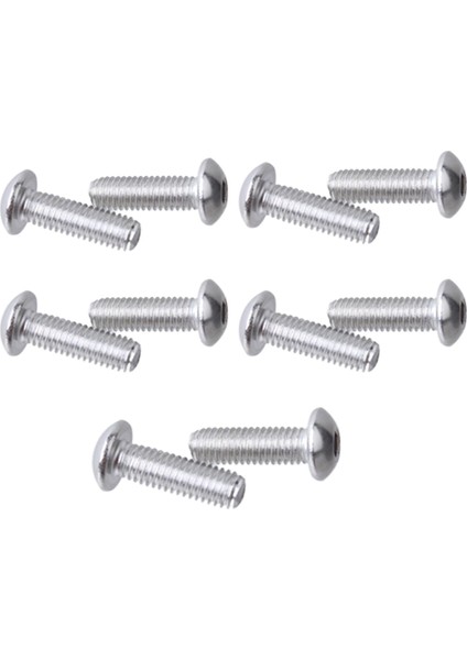 3-8 Adet 10PCS M5*15 Paslanmaz Bisiklet Su Şişesi Kafes Cıvataları Tutucu Hex Socket, Gümüş, 3 Pcs (Yurt Dışından) modelleri