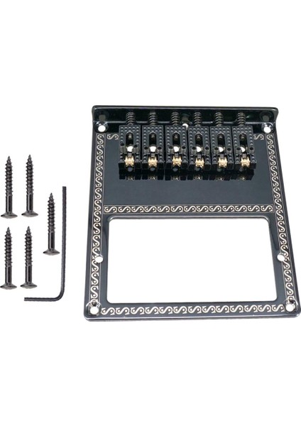 1 Tl Elektro Gitar Aksesuarı Için Elektro Gitar Silindir Köprüsü Set (Yurt Dışından)