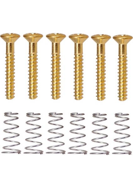 Gitar Yükseklik Vidaları Springs 3 Pcs (Yurt Dışından)