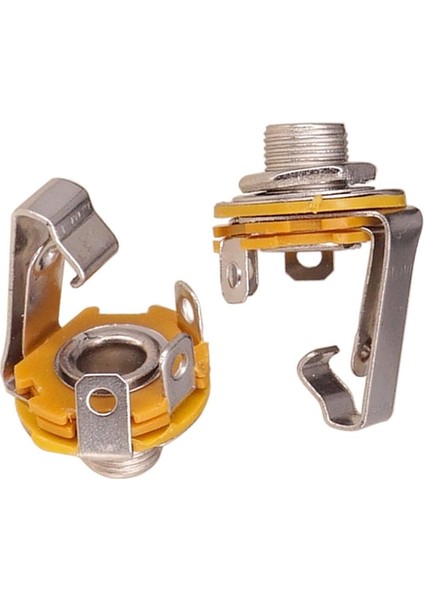 Elektro Gitar Için 2pcs Mono 1/4inch Çıkış Soket Plakası (Yurt Dışından) fırsatları