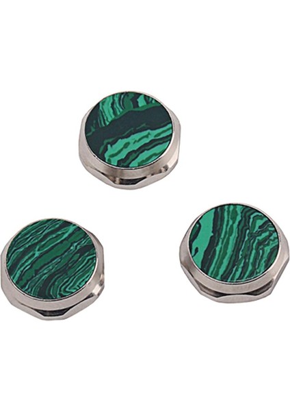 3 Parça Parmak Düğmeleri Trompet Parmak Düğmeleri Düğmeleri Doğal Taştan Yapılmış (Yurt Dışından) fiyatları