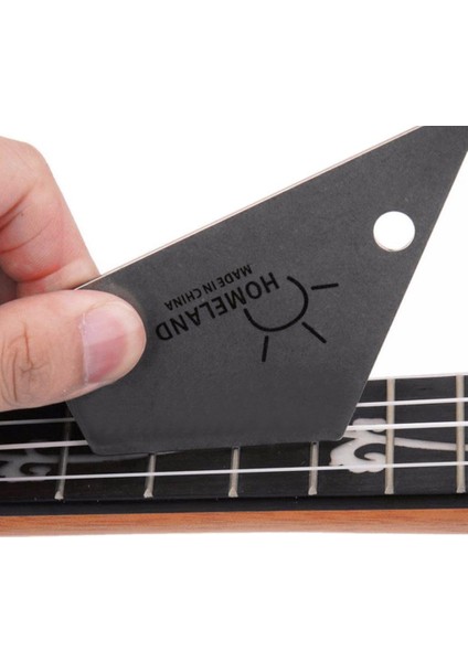 Paslanmaz Çelik Fret Rocker Koruyucular Gitar Bas Mandolin Için Zımparalama Kiti (Yurt Dışından)