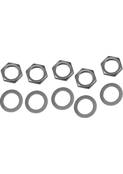 10 x Elektrikli Gitar Somunları 9.36MM M9.36 Rondelalar (Yurt Dışından)