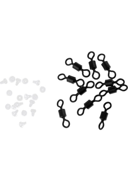 10 Adet Yuvarlanma Namlu Döner Deniz Balıkçılığı + 20PC Kauçuk Sapı Kanca Durur Boncuklar (Yurt Dışından) fiyatları