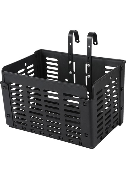 Bisiklet Alışveriş Sepeti Katlanabilir Gidon Arka Raf Sepeti Pannier (Yurt Dışından)