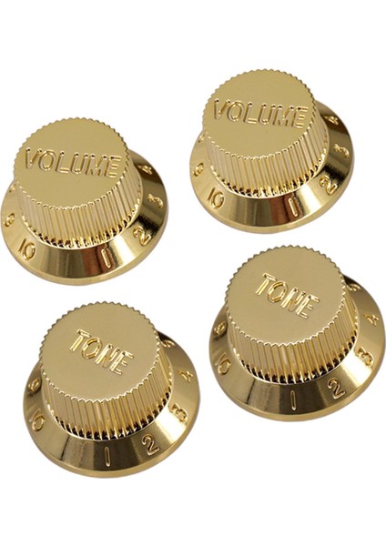 Tını ve Hacim Hızı Kontrol Düğmeleri Gitar Yerine Geçer Yedek Parçalar 2pcs T 2pcs V Gold (Yurt Dışından) fiyatları