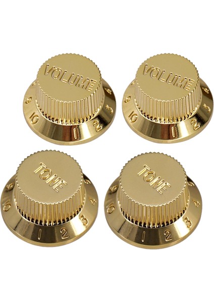 Tını ve Hacim Hızı Kontrol Düğmeleri Gitar Yerine Geçer Yedek Parçalar 2pcs T 2pcs V Gold (Yurt Dışından) indirimleri