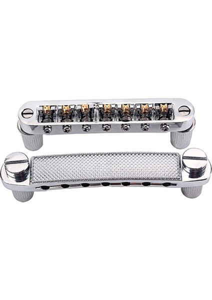 Krom Abr Köprü Kuyruk Parçası 7 String Guitar Için Silin Sele Köprü Çubuğu (Yurt Dışından) modelleri