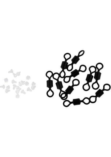 10 Adet Yuvarlanma Namlu Döner Deniz Balıkçılığı + 20PC Kauçuk Sapı Kanca Durur Boncuklar (Yurt Dışından) fırsatları