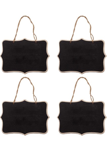 Çift Taraflı Mini Asılı Kara Tahta 3 Adet (Yurt Dışından) modelleri