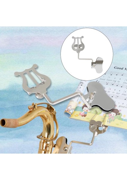 Yürüyen Bant Trombon Aksesuarları Için Metal Nota Kelepçe Tutucu (Yurt Dışından) fırsatları