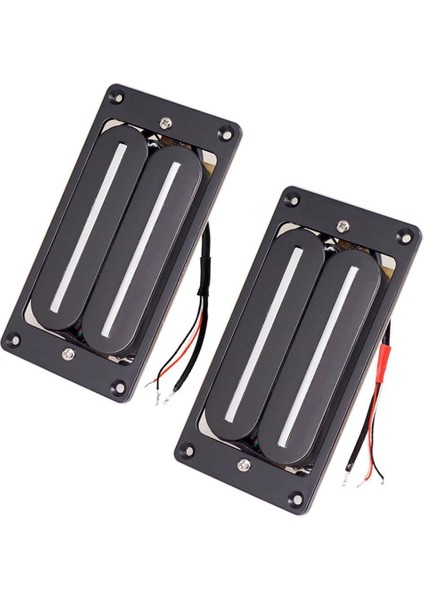Pickup Çift Elektro Gitar Değiştirme Ikili - Siyah (Yurt Dışından)
