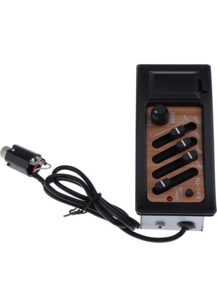 Akustik 4-Band EQ-7545R Ekolayzer Guitar Preamp Piezo Pidans LCD Tuner (Yurt Dışından)
