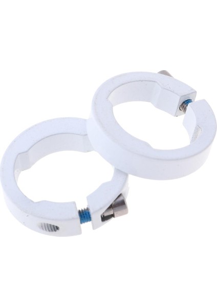 2 Adet, Eloksal Tutamakları Tutturma Fiş Fişleri Beyaz 8mm (Yurt Dışından) fırsatları