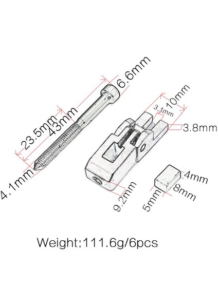 6 Ayarlanabilir Gitar Köprüsü Ip Için Saddles String (Yurt Dışından) modelleri