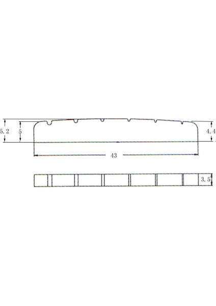 Elektro Gitar Somunu 6 Adet (Yurt Dışından)