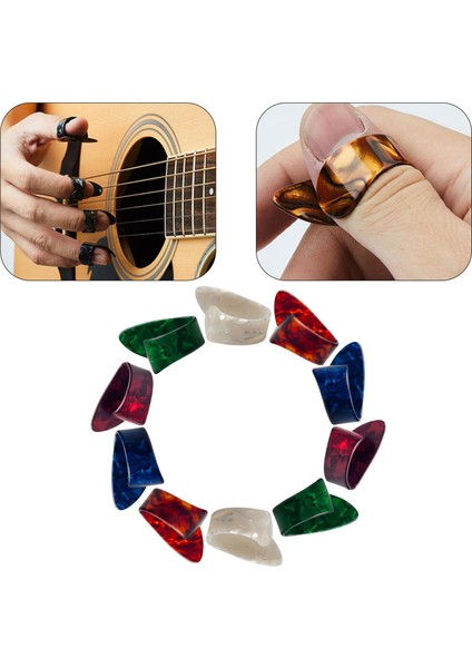 10PCS Akustik, Elektrik, Klasik Gitar Banjo Için Gitar Seçin (Yurt Dışından)