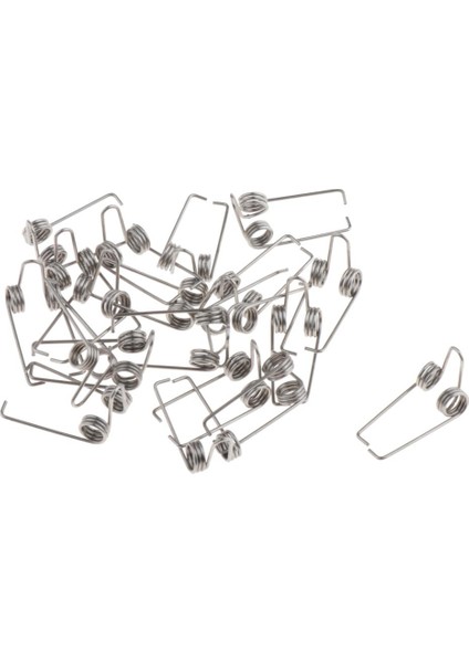 2X20PCS Trombon Su Anahtarı/ Tükürük Valfi Yay Çelik Gümüş Trombon Parçaları 2 Pcs (Yurt Dışından) modelleri