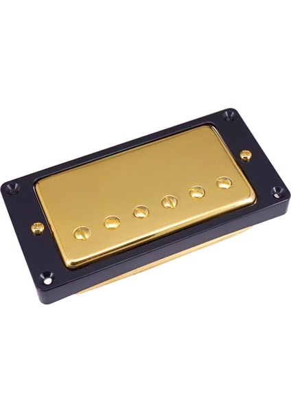 Humbucker Çift 5.2cm Elektrikli Gitar Boyun Köprüsü Pickup Style Siyah Çerçeve (Yurt Dışından)