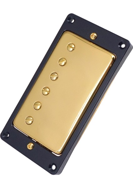 Humbucker Çift 5.2cm Elektrikli Gitar Boyun Köprüsü Pickup Style Siyah Çerçeve (Yurt Dışından)