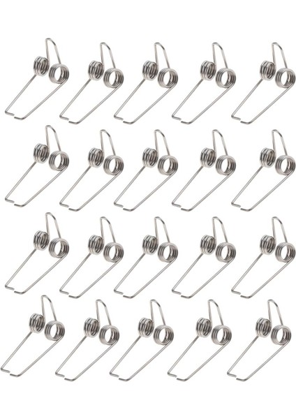 3X20PCS Trombon Su Anahtarı/ Tükürük Valfi Yay Çelik Gümüş Trombon Parçaları 3 Pcs (Yurt Dışından)