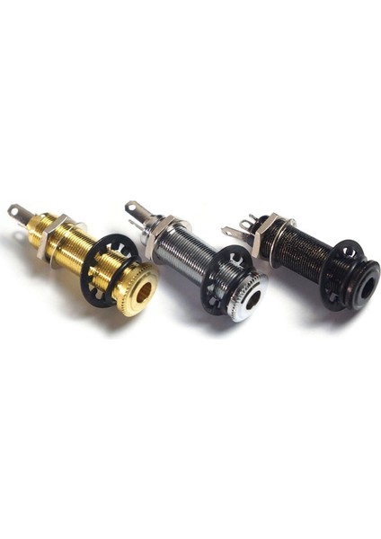 6.35MM Gitar Pikap Endpin Jack Değiştirme Elektro Gitar Siyahı Aksesuar (Yurt Dışından) indirimleri